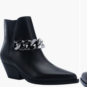 Marc fisher black western boots